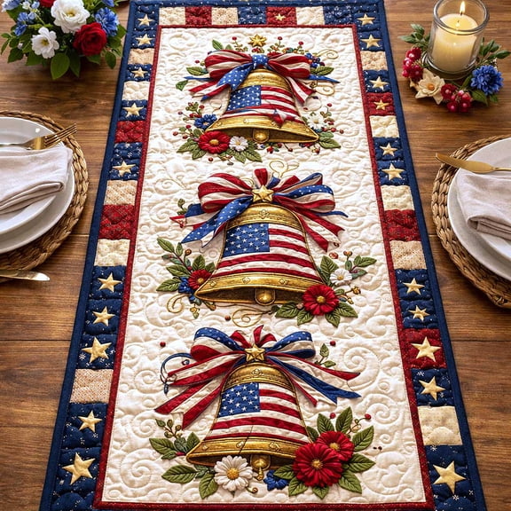 Star Palette Quilted Table Runner