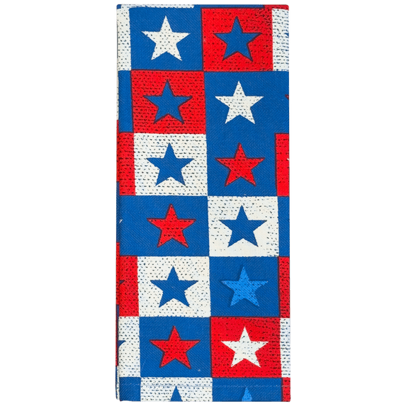 Celebrate Everyday Star Pattern Kitchen Towel