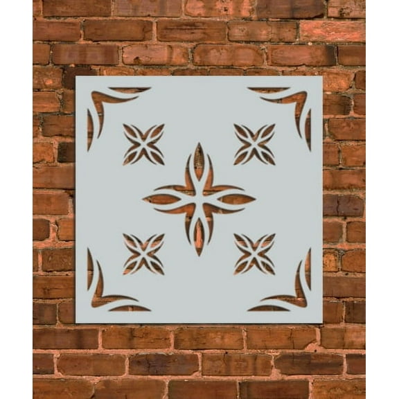 Star Pattern Stencil