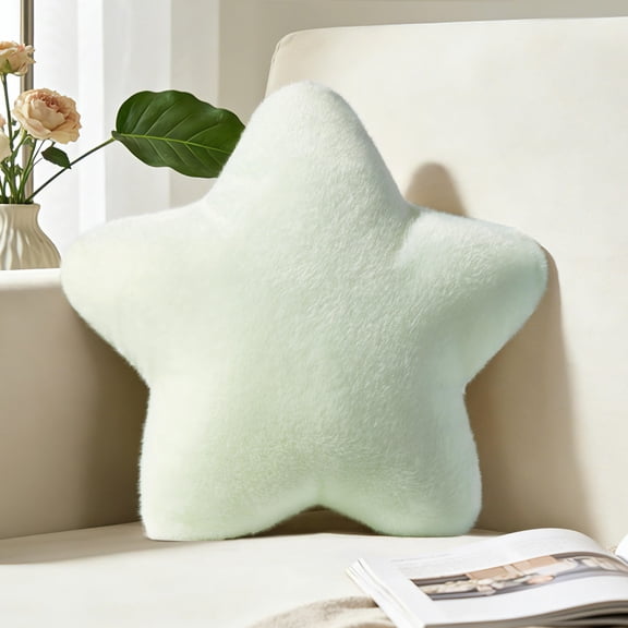 Star Pillow 15.4"or19"Cute Multicolor Decorative Throw Pillows for Couch Bed Sofa