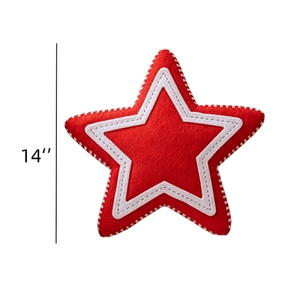 Star Pillow, Room Dcor Throw Pillows Large Star Cushion Decorative for Bed Floor Sofa Bedroom Living Room Red Red