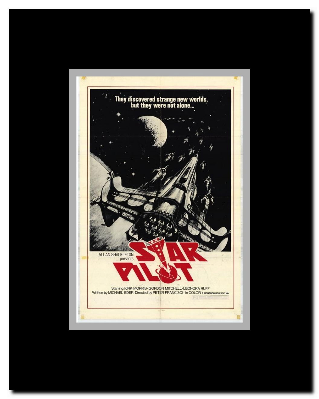 Star Pilot test Framed Movie Poster