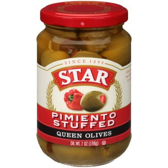 Star Pimiento Queen Olives 7 oz (Pack of 5)