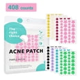 thumbnail image 1 of Star Pimple Patches for Face, Hydrocolloid Acne Patches, Cute Star Zit Covers, Colorful Spot Stickers Face Stickers 408 Count 8 Color | 4 Sizes (8mm/9mm/11mm/14mm), 1 of 10