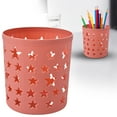 thumbnail image 1 of Star Plastic Pen Holder Orange office supplies, 1 Pen Holder Office&Craft&Stationery, Orange, 1 of 8