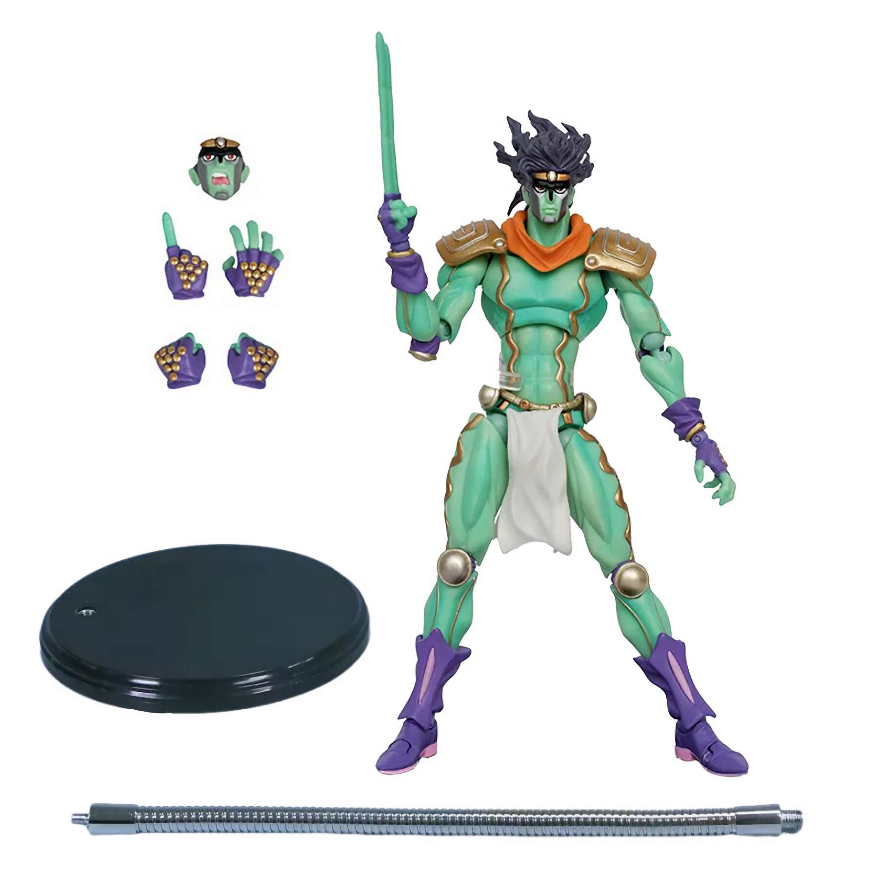 Star Platinum Action Figure JOJO Bizarre Adventure 9Inch Moveable