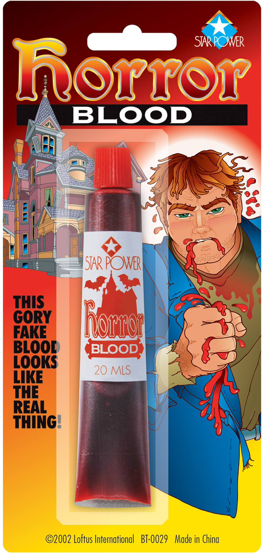 Star Power Gory Halloween Horror One Size (20 mL) Fake Blood, Red - image 1 of 2