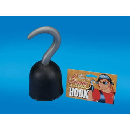 Star Power Plastic Pirate Captain Hook Halloween Child Costume Prop, Black, One Size