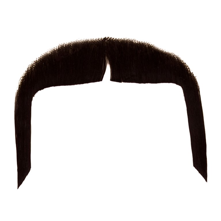 Star Power Real Human Hair Cowboy Gunslinger Halloween Moustache 