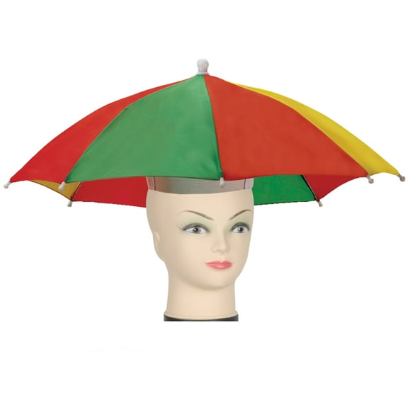 Star Power Stay Dry Rainbow Classic Umbrella Party Hat, One Size