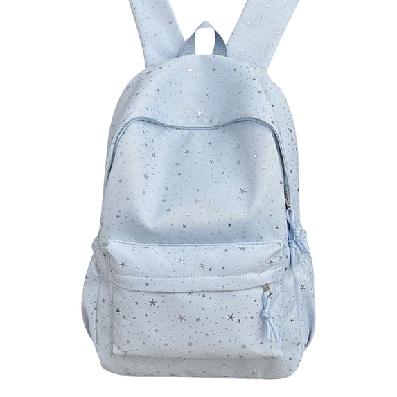 Star Print Backpack for Women, Lightweight Daypack, Casual Travel Rucksack, Fashion Multipurpose Bookbag, Large Capacity Shoulder Backpack, Soft Star Pattern Rucksack, Stylish Carry Bag