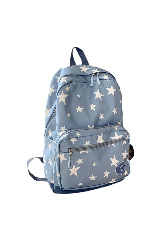 Printed Backpack Bookbag Student School Casual Fashion Nylon Travel Hot M8 K8X9