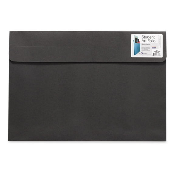 Star Products Student Art Folio - Black, 14" x 20"