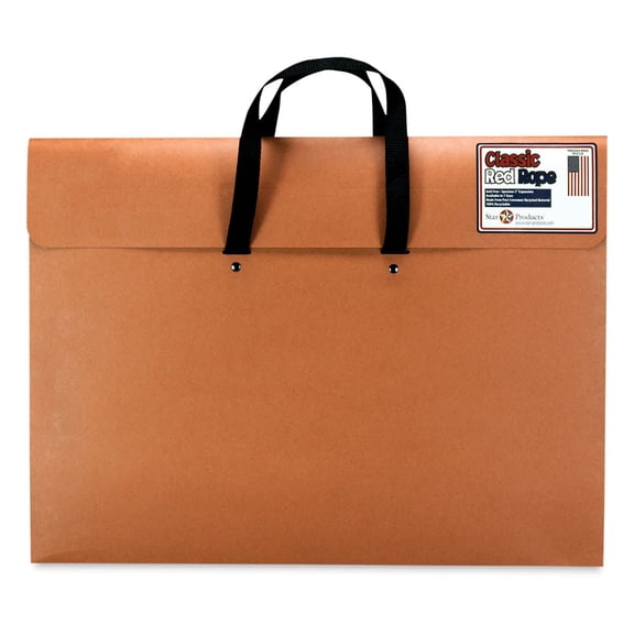 Star Products Wallet Portfolio - 23" x 31" x 2", Red, With Handles