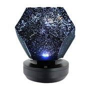 Star Projection Lamp, Celestial Star Night Lamp LED Night Light Projector Adjustable Lights USB Cable Rechargeable Remote Control Blue