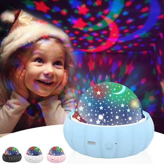Star Projector under $5! Yannianjz Star Projector Night Light, LED Nebula Cloud Projector for Bedroom Ceiling, RGB Color Changing Mood Light with Bluetooth Speaker, Remote Control