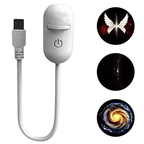 Star Projector,Cool Night Light,Proyector De Galaxias Y Estrellas,2-In-1 Usb Star Projector Night Light Plug-Free Romantic Lamp Portable Light For Bedroom Ceiling Wall Decor.(3)