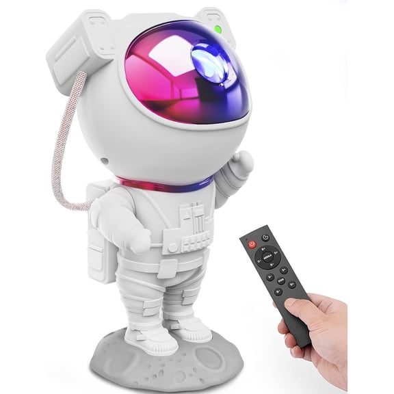 Star Projector Galaxy Night Light - Astronaut Space Projector, Starry Nebula Ceiling LED Lamp with Timer and Remote, Kids Room Decor Aesthetic, for Christmas & Birthdays