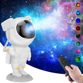 Star Projector Galaxy Night Light - Astronaut Starry Nebula Ceiling LED Lamp with Timer and Remote, Gift for Kids Adults for Bedroom, Christmas, Birthdays, Valentine's Day etc.
