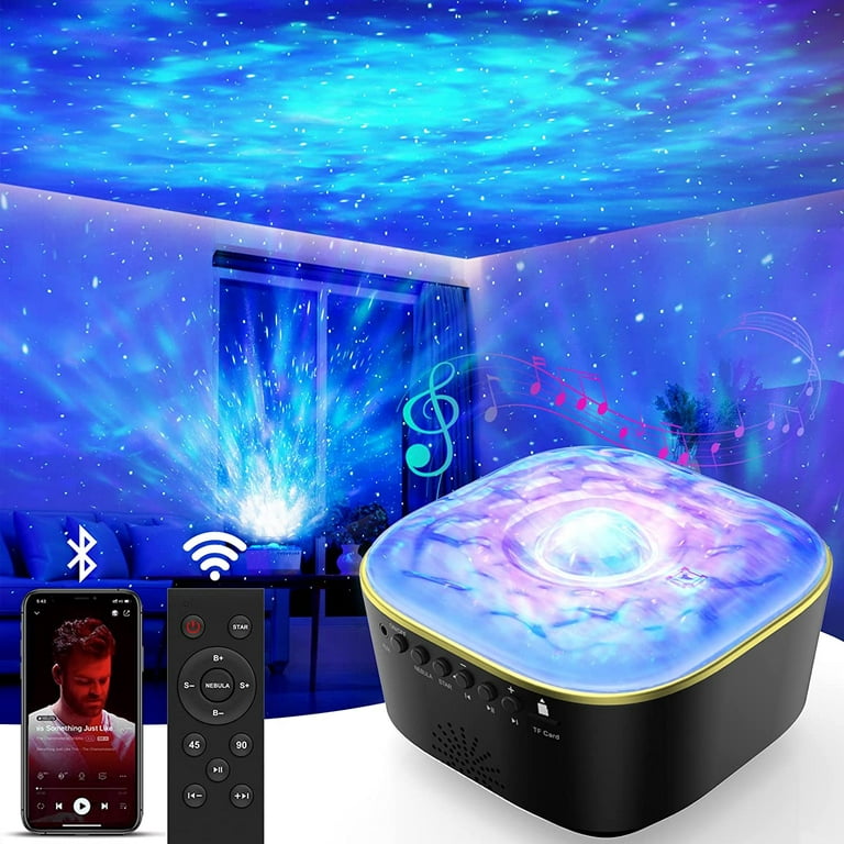 Smart Star Projector Galaxy Light, Starry Night Light Projector for  Bedroom, Rotatable Nebula Cloud Stars, Music Sync, 24H Timer, starlight  projector