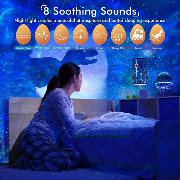 Star Projector, Galaxy Projector LED Lights for Bedroom, App Control Projector with BT Speaker And White Noise, Night Light for Adults, Christmas, Party, Ceiling, Room Decor