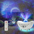 thumbnail image 1 of Star Projector Galaxy Starry LED Laser Night Light Projector Bedroom w/Bluetooth Music Speaker & Remote Control & Time, for Gaming Room Home Decor, 1 of 6