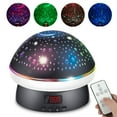 thumbnail image 1 of Star Projector Night Light, Baby Starry Ceiling Projection, 360° Rotating Mushroom Lamp for Bedroom Nursery Women Kids Children Gift, 1 of 8
