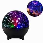 Star Projector Night Light for Kids Bedroom  Star Lights with 360  Ceiling Projection, Powered Room Decor Galaxy Lamp, Great Gift for Girls Women