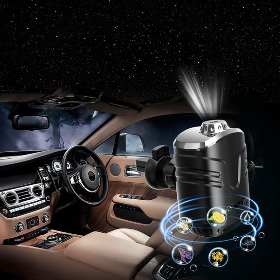 Star Projector with Air Freshener Star Lights for Car