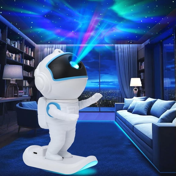 Star Projector with Astronaut Design & Remote Control - Galaxy Night Light for Bedroom, Kids Adults Gift for Birthdays Christmas Valentine's Day
