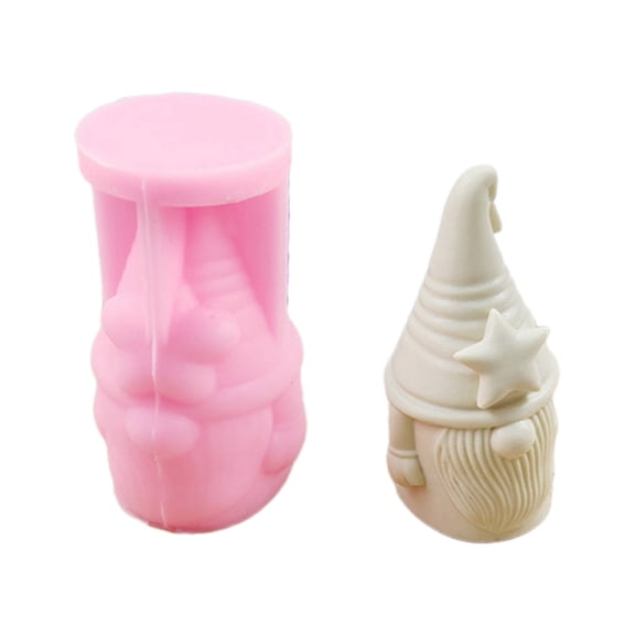 Star Resin Mold Silicone Mold 3D Dwarf Easter Star for Making Decoration