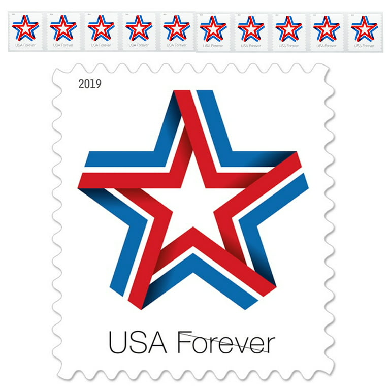 (10) USPS Forever Stamps - Postage For First Class Mail-Free