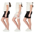 thumbnail image 1 of Star Ride Girls 3 Pack Bike Shorts, Size 5-16, 1 of 5