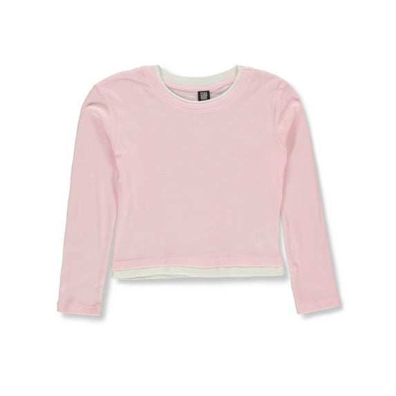 Star Ride Girls' DoubleStitch Sweatshirt Top Color: pink Size: 14 - 16