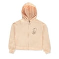 thumbnail image 1 of Star Ride Girls' French Terry Hoodie Color: peach Size: 10 - 12, 1 of 1