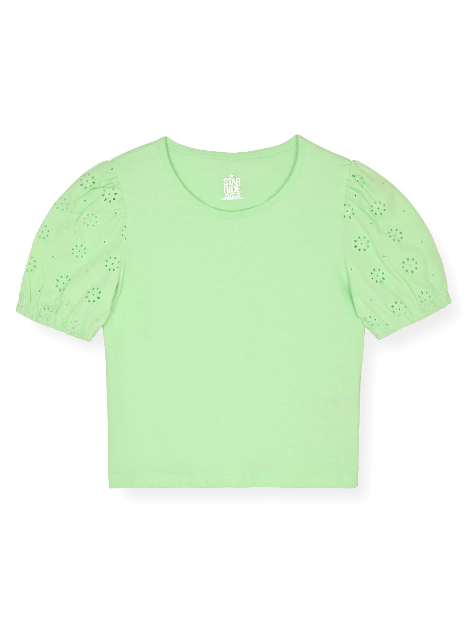 Star Ride Girls Tee With Woven Eyelet Sleeve 7 16 Walmart matthew-scripture-pictures