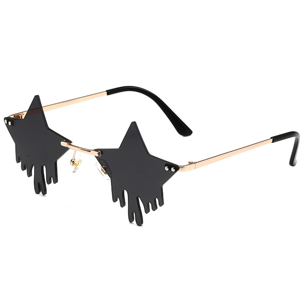 Unique Fashion Sunglasses ENTHYI Star Shaped Rimless  display picture 1