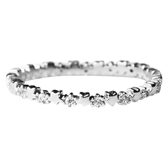 Star Ring Exquisite Ring Sim Ple Fashion Jewelry Accessories for Everyday Wear and Elegant Styling