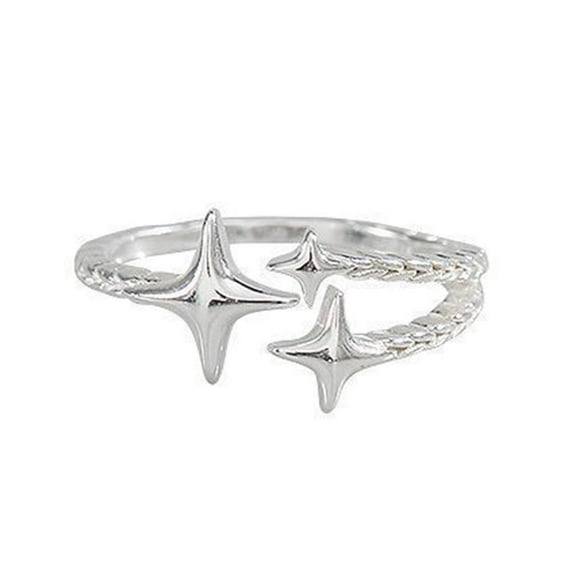 Star Rings Female Adjustable Opening Mang Star Rings S6 Hot Fashion I8A1 X9