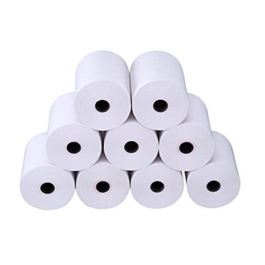 Clover White Bond Receipt Roll Paper For Star SP700 Printer - 3" X 165' (12 Rolls