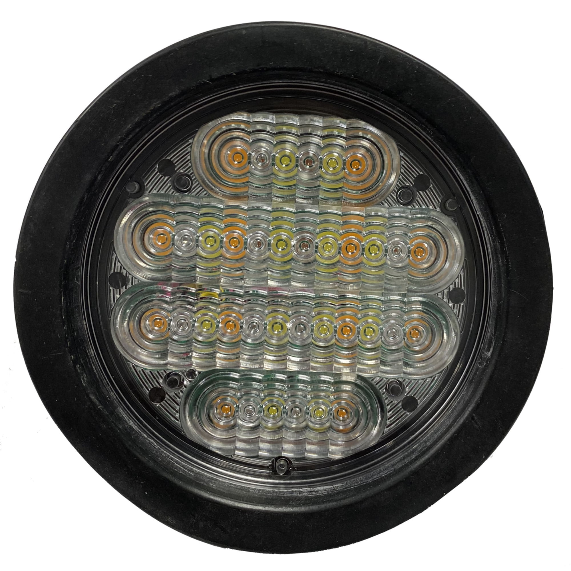 Star Safety Technologies by Grote DLTTRMC-4-AWR Emergency Lighting - Stop/Tail/Turn, Amber/White/Red 4" Grommet Mount