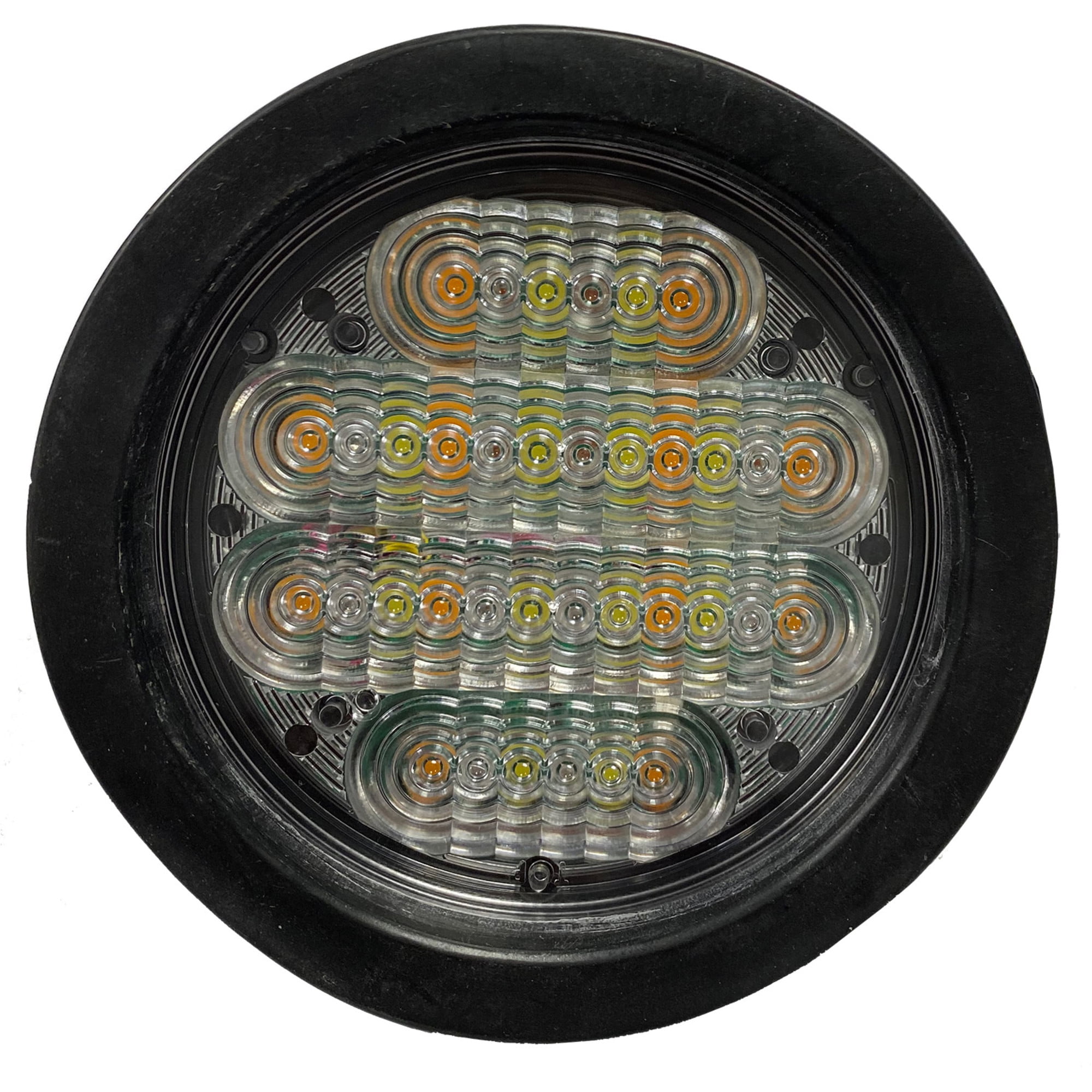 Star Safety Technologies by Grote DLXTHR-4-W Emergency Lighting - 4" Round, White LED, Grommet Mount, 10-30V