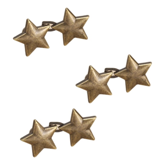 Star Shape Fastening Buckle Metal Buttons Jeans Tighten Waist Buckle Disassembly Not Sewing Buttons for Clothing