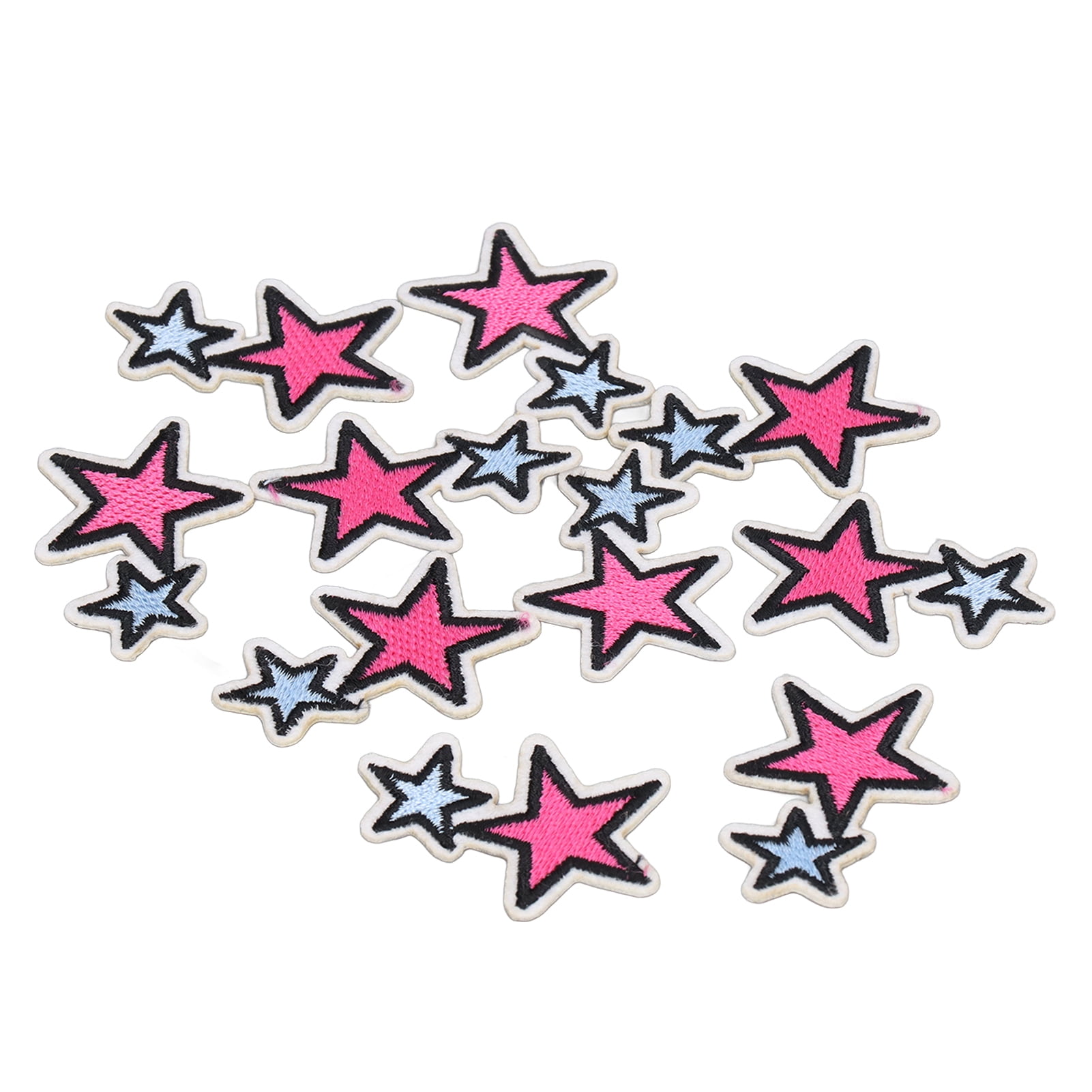 Create Idea 8-Pack Star Rhinestone Iron-On Patches | Colorful Applique For Clothing Decoration DIY 9 thumbnail image
