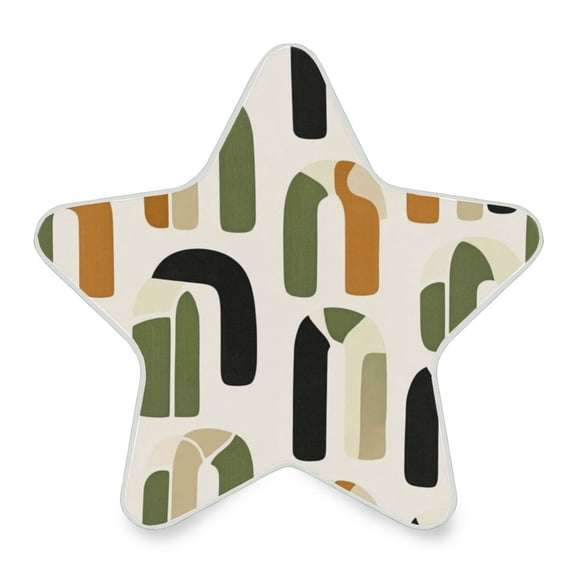 Star Shape LED Night Light Bedrooms Lighting Sensor Light Bedside Wall Plug-in Lamp for Bedroom Hallway and More Arch Motif