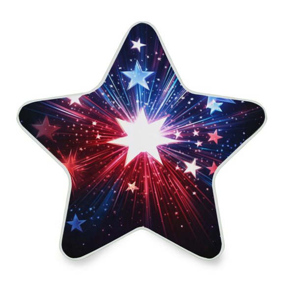 Star Shape LED Night Light Bedrooms Lighting Sensor Light Bedside Wall Plug-in Lamp for Bedroom Hallway and More Exploding Stars and Lights