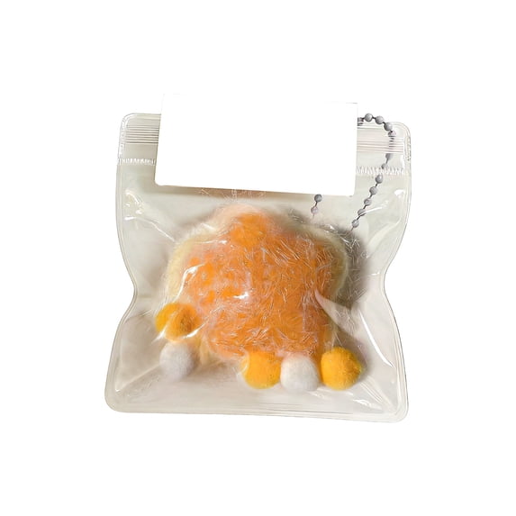 Star Shape Squeeze Stress Balls Fidget Toys for Adults Sensory Toys Stress Relief Gifts Party Favors - Orange