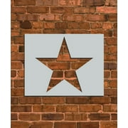 INNOVO STENCILS Star Shape Stencil