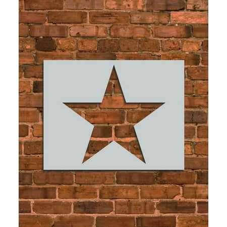 Star Shape Stencil