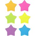 thumbnail image 1 of Star Shape Sticky Notes 8 Color Bright Colorful Sticky Pad 75 Sheets/Pad Self-Sticky Note Pads (8 Pads), 1 of 3